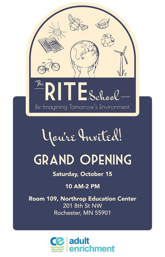 Rite School Grand Opening Flyer
